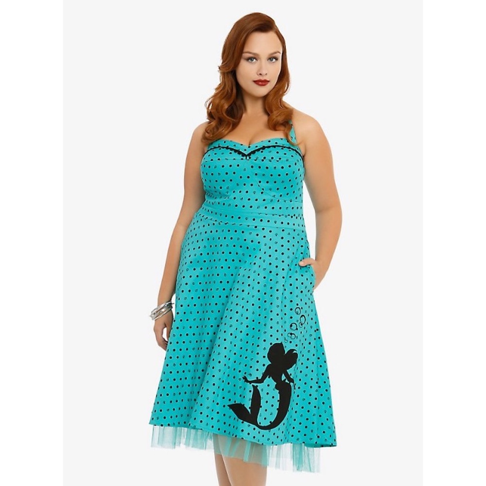 Torrid Disney Little Mermaid Dress Size 22